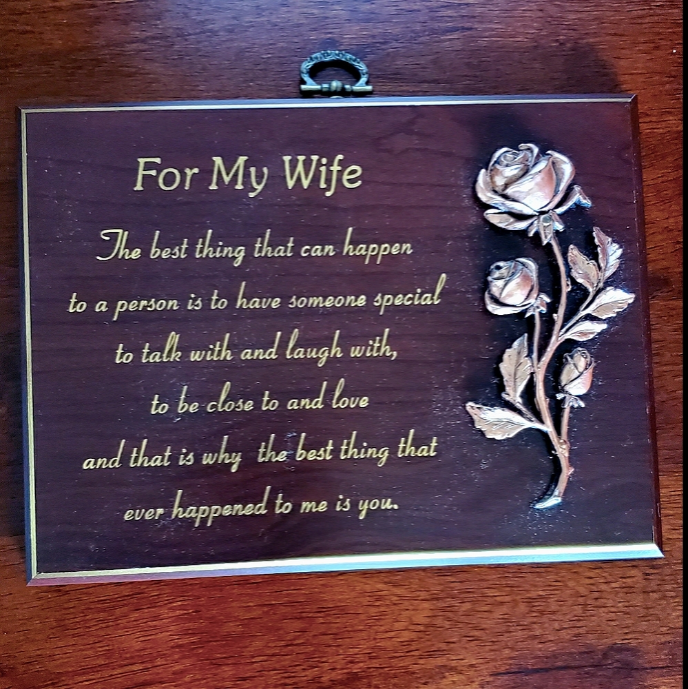For My Wife Wall Art